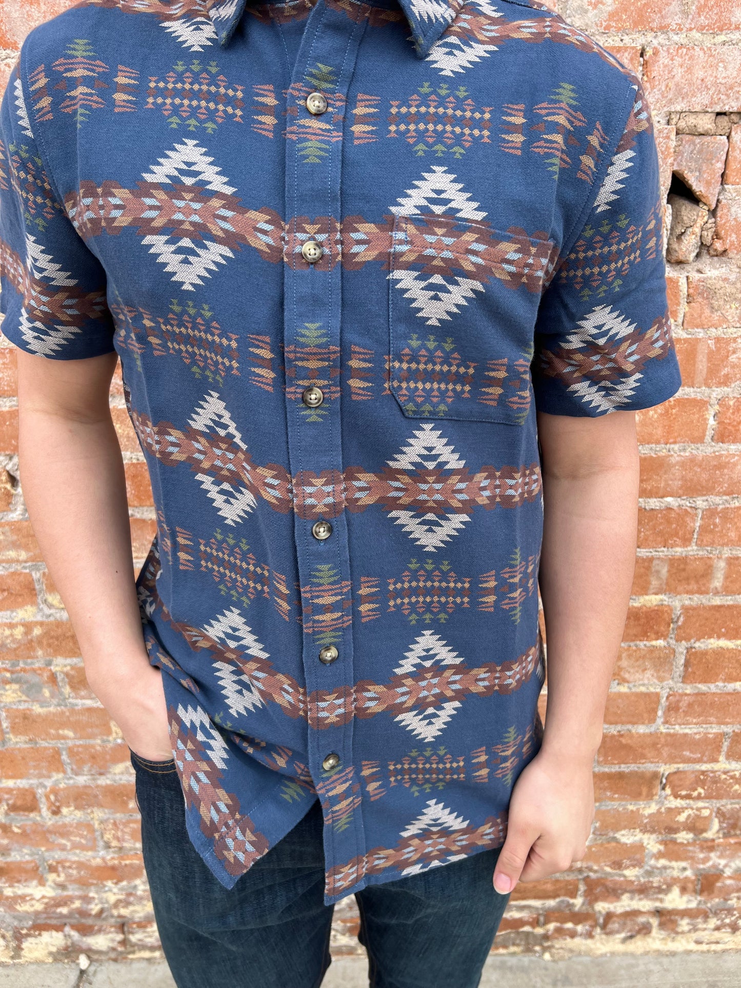 Pendleton Gateway Shirt RANCHO ARROYO BLUE