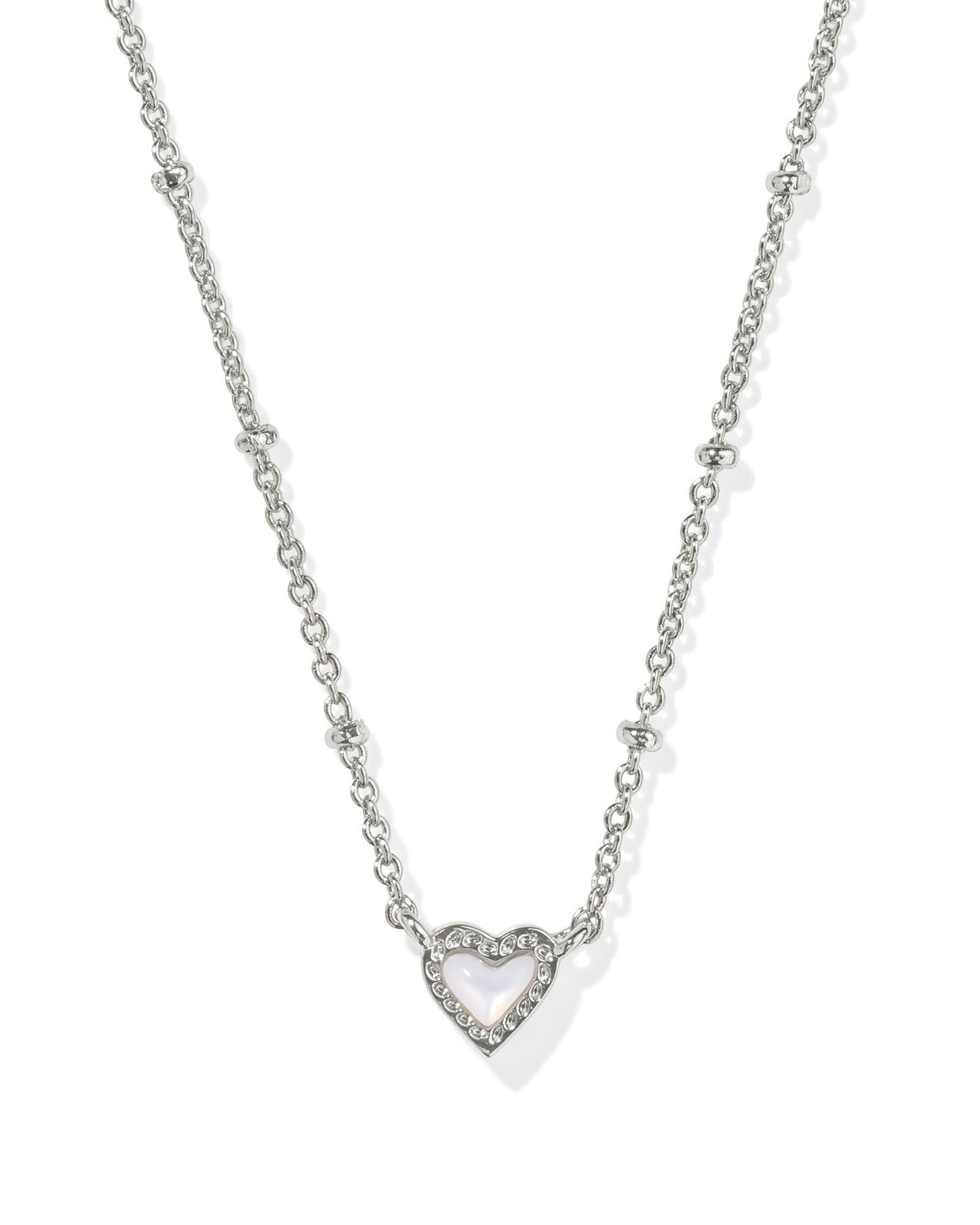 Mini Ari Heart Satellite Necklace (Multiple Colors)