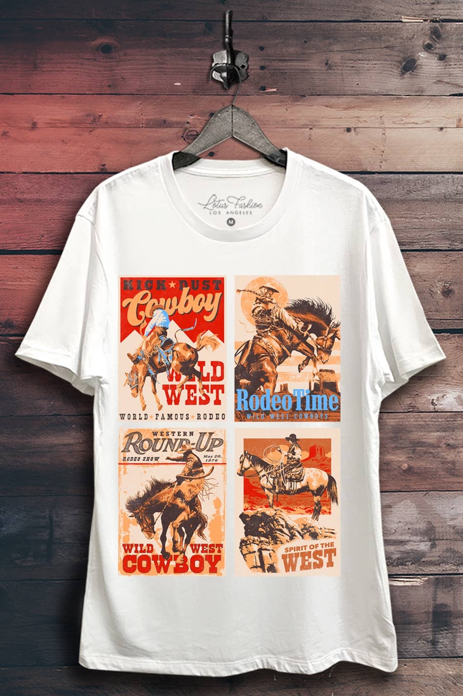 Western Spirit Graphic Top