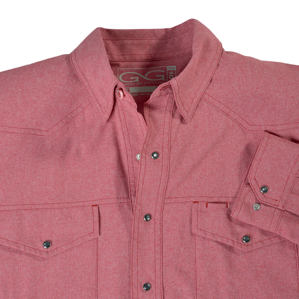 Game Guard PEARL SNAP SHIRT | LONG SLEEVE (Multiple Colors)