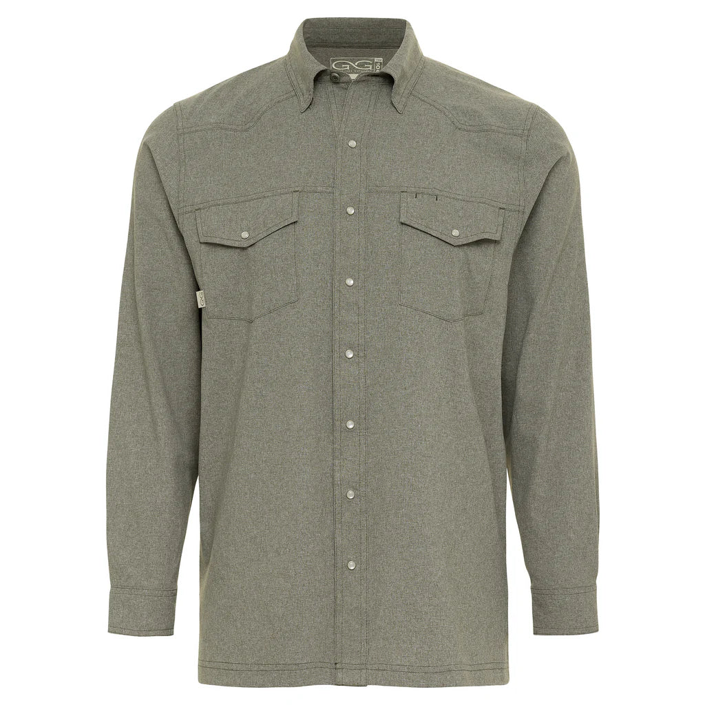 Game Guard PEARL SNAP SHIRT | LONG SLEEVE (Multiple Colors)