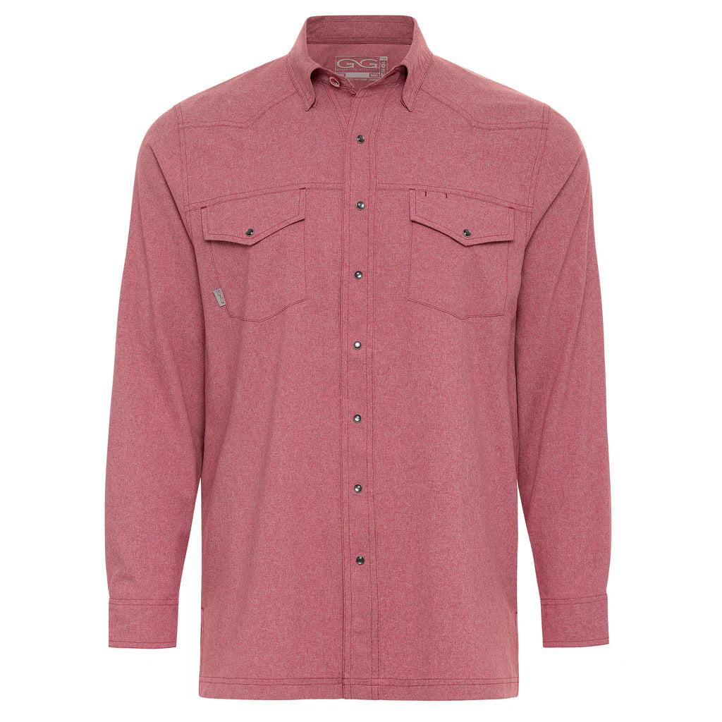 Game Guard PEARL SNAP SHIRT | LONG SLEEVE (Multiple Colors)