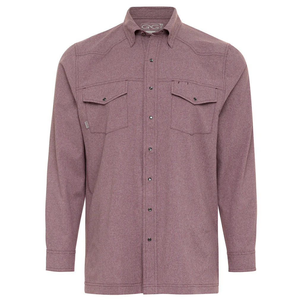 Game Guard PEARL SNAP SHIRT | LONG SLEEVE (Multiple Colors)