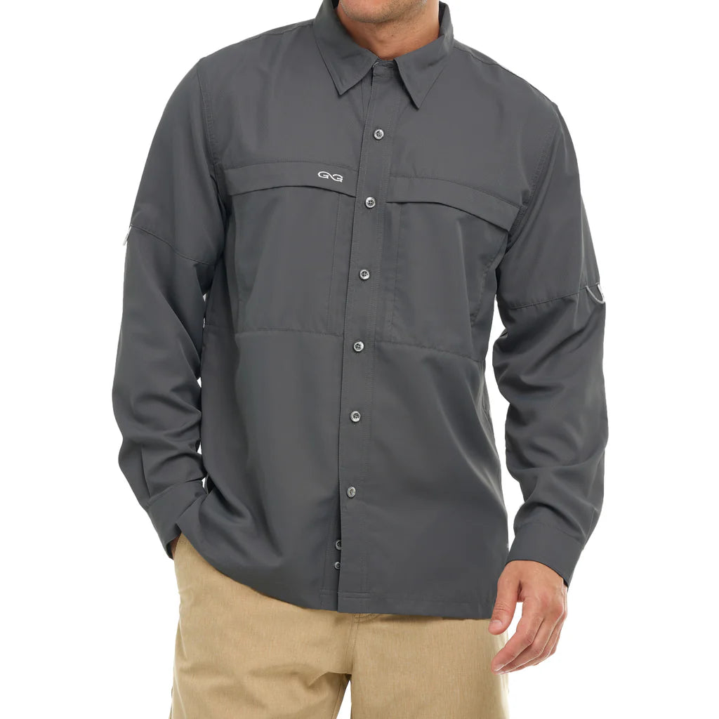 GameGuard GunMetal Explorer Shirt | Long Sleeve
