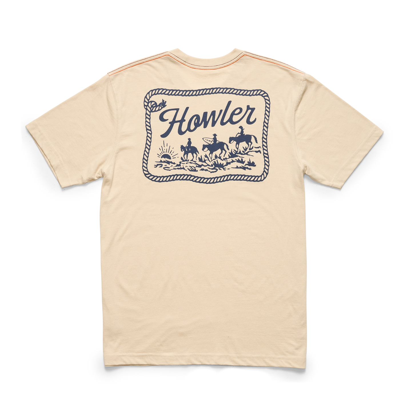Howler Bros. T-SHIRT HOWLER POSSE : SAND HEATHER