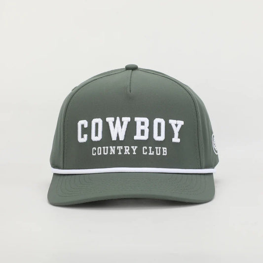 Cowboy Country Club Letterman Hat- Multiple Colors
