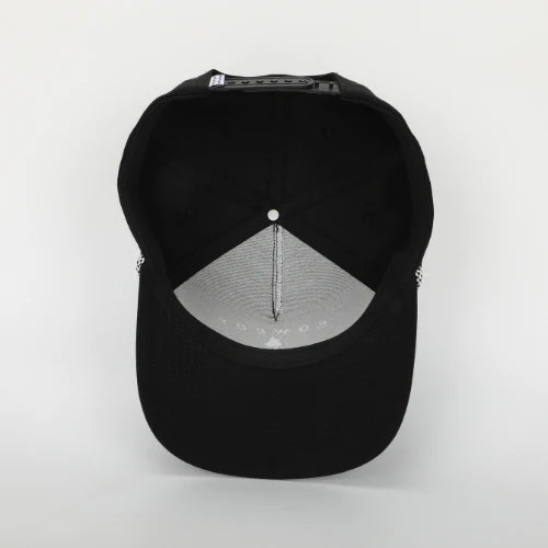 Cowboy Country Club HORSE ROPED HAT BLACK