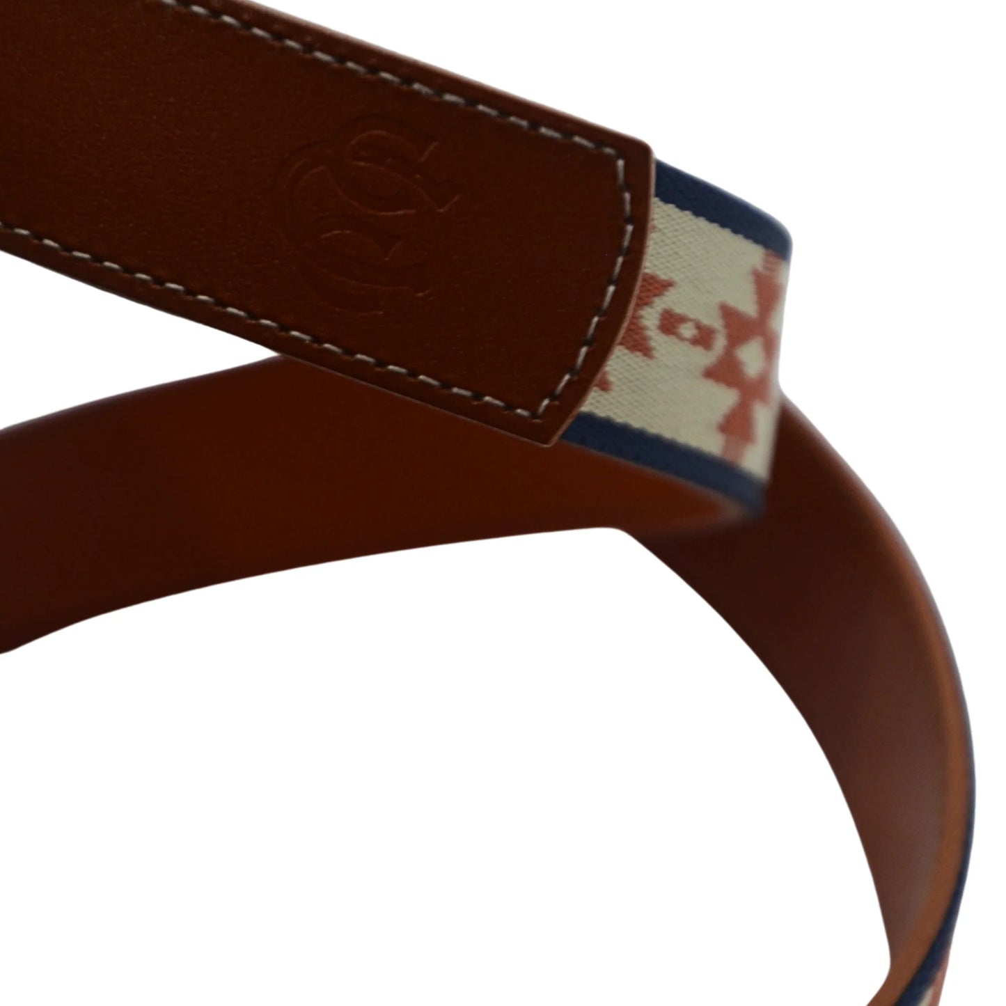 Cowboy Country Club WOVEN LEATHER BANDERA BELT