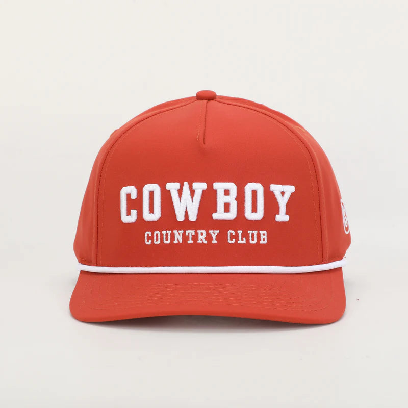 Cowboy Country Club Letterman Hat- Multiple Colors