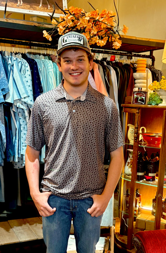SSCO Party Fowl Printed Polo