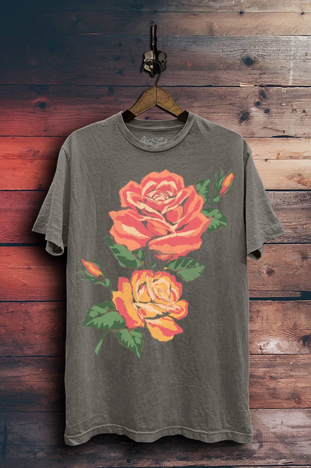Roses Painting Graphic Top