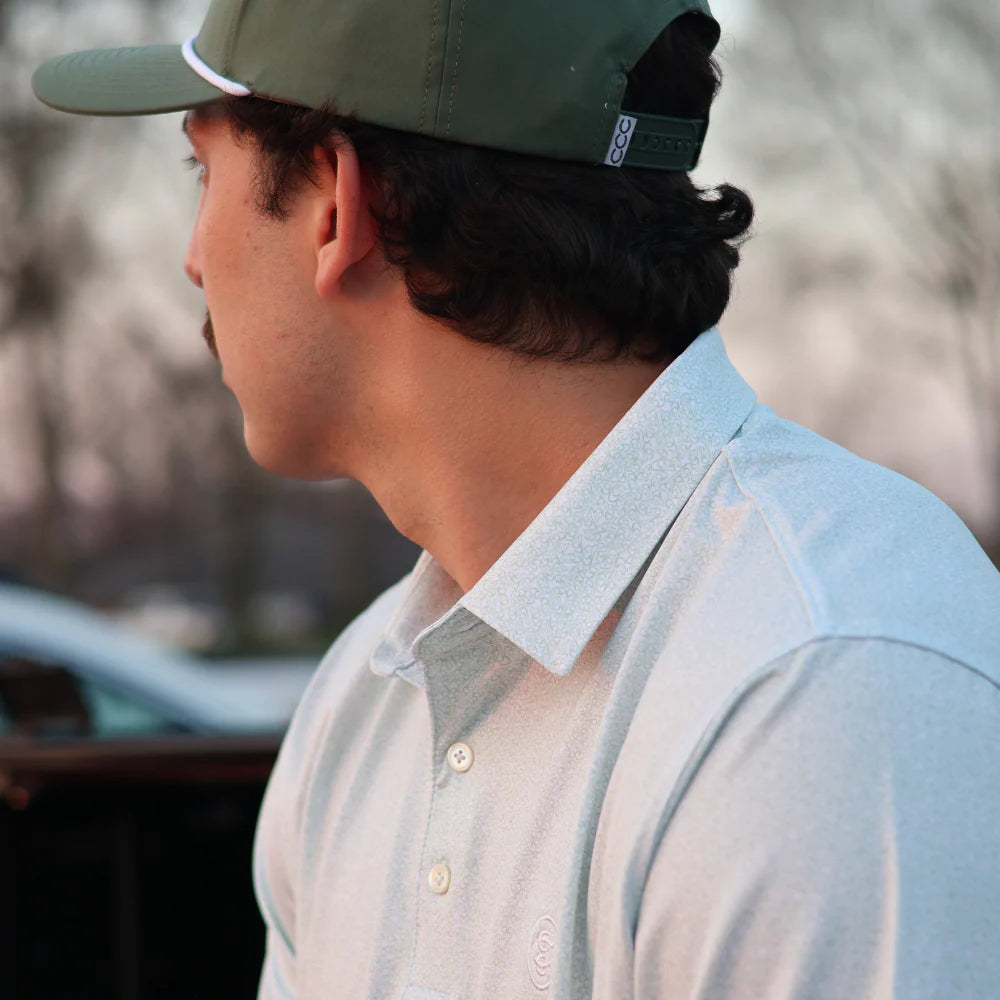 Cowboy Country Club COWBOY HAT POLO - Light Green