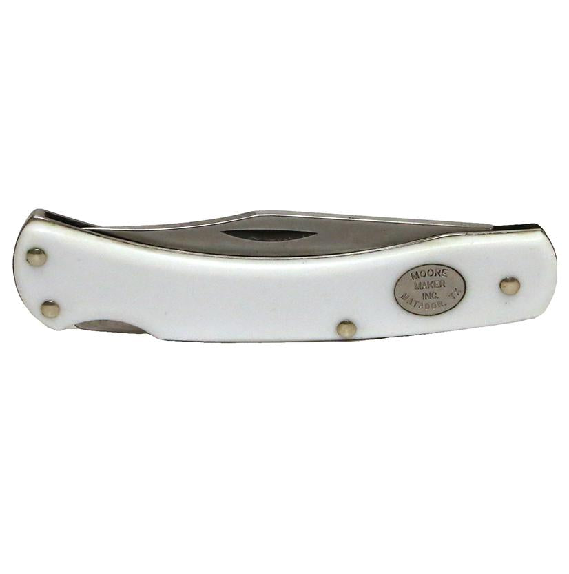 Moore Maker Single Blade Lockback Pocket Knife 3 5/8" (2 color options)