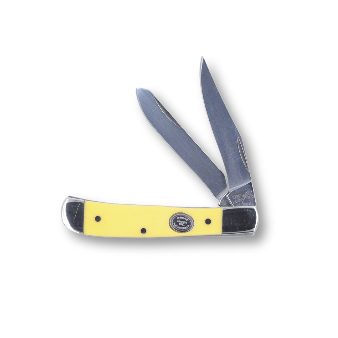 Moore Maker 3″ YELLOW DELRIN MINI TRAPPER