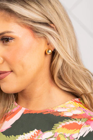 Grenada Earrings (Gold or Silver, Multiple Sizes)