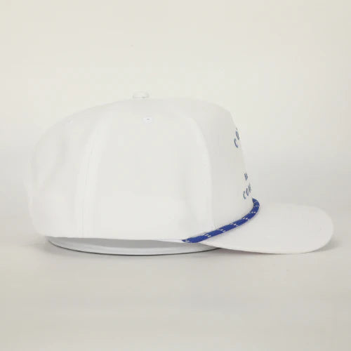 Cowboy Country Club Horse Roped Hat White