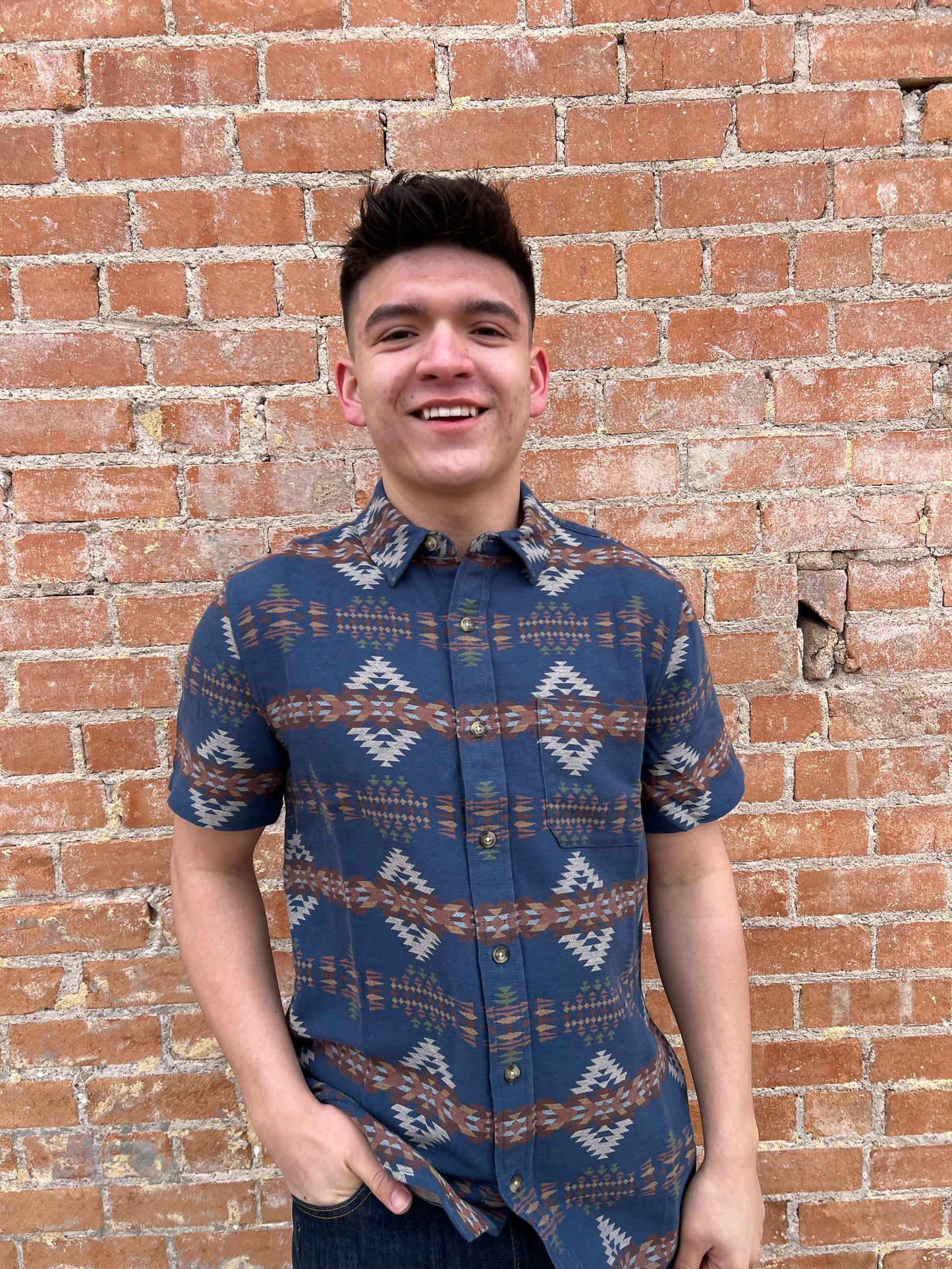 Pendleton Gateway Shirt RANCHO ARROYO BLUE