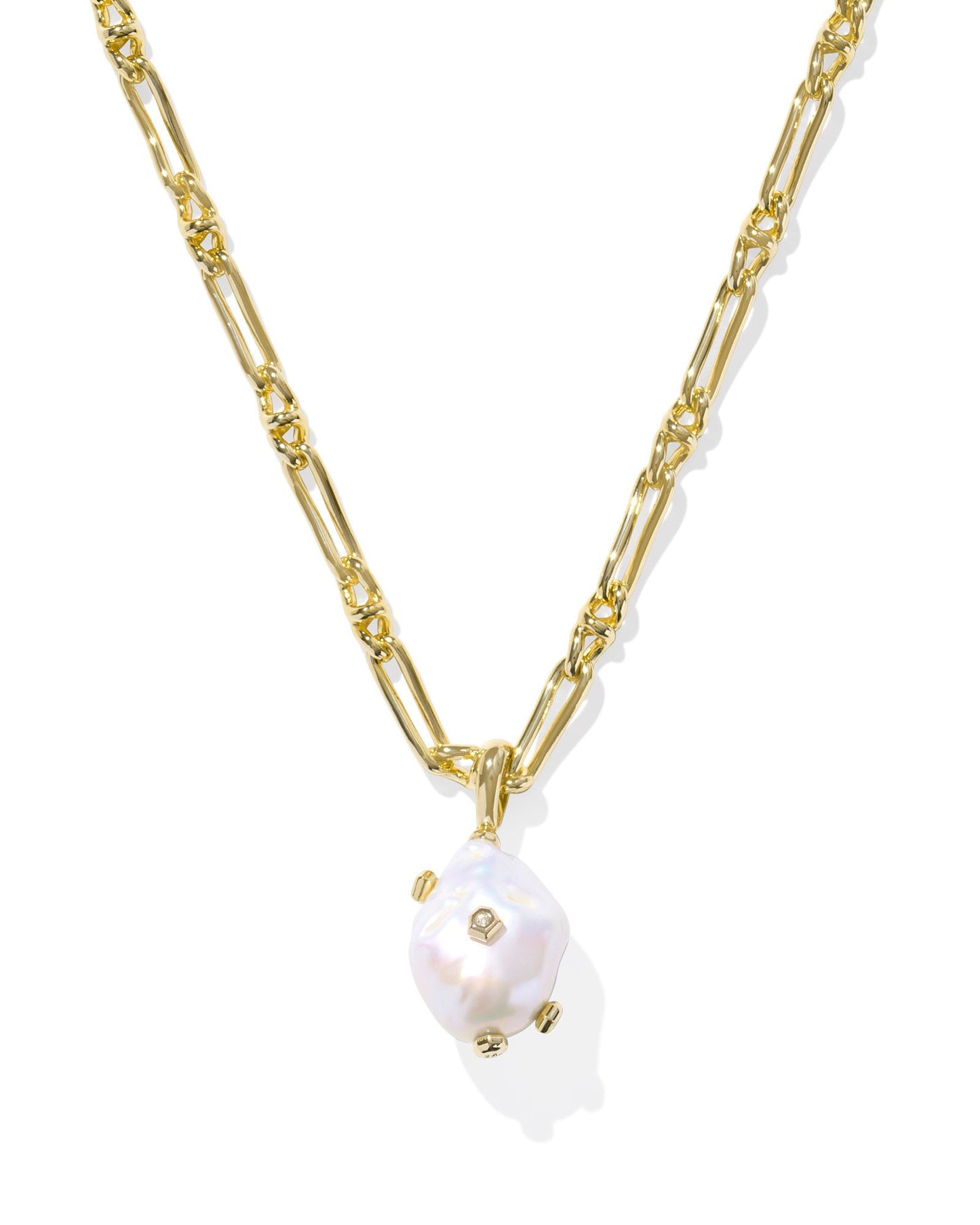 Kendra Scott Melody Small Long Pendant Necklace (Gold or Silver)