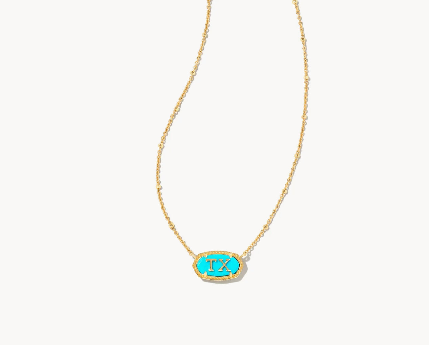 Kendra Scott Elisa Texas Necklace Gold (Multiple Colors)
