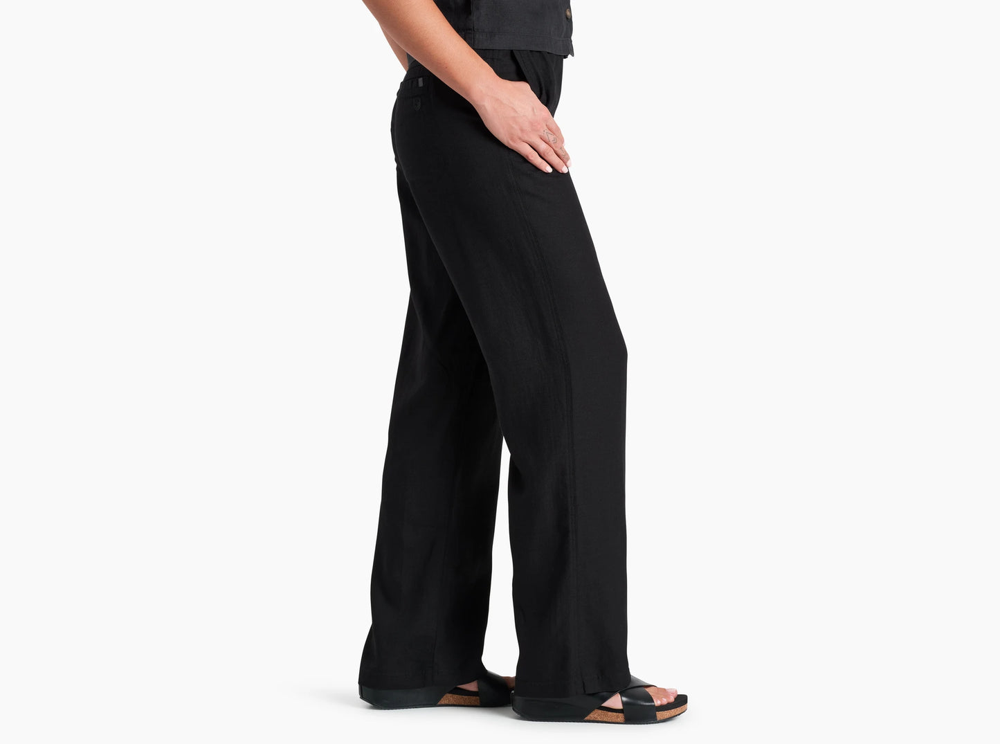 Fresco Black Pant in Women's Pants