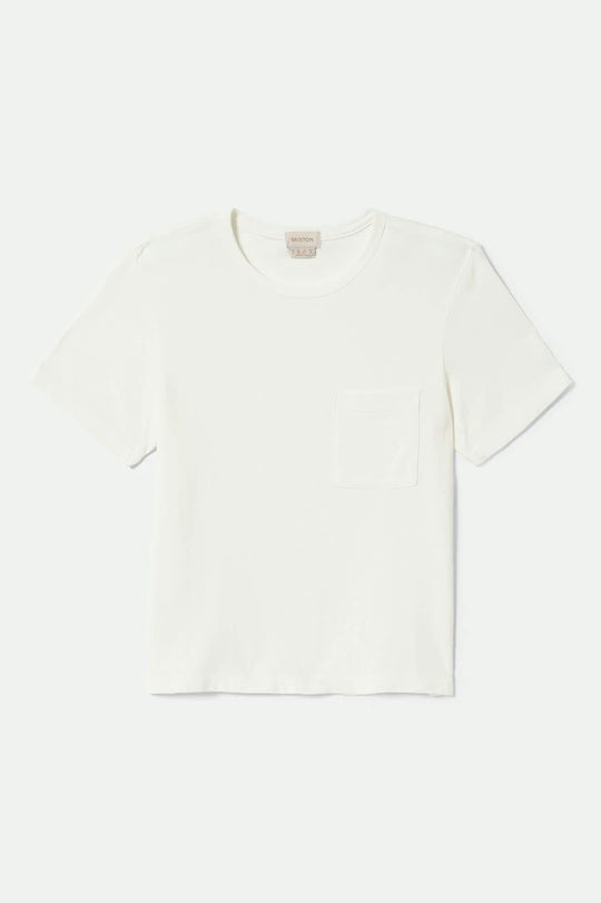 Carefree Organic Garment Dye Perfect T-Shirt - Black or Off White