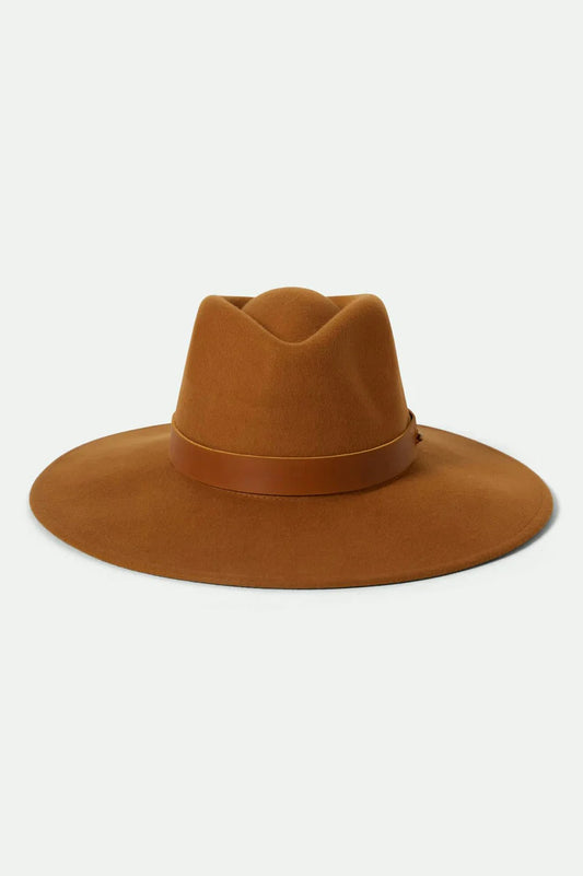 Brixton ELEANOR FELT PACKABLE HAT in Washed Copper