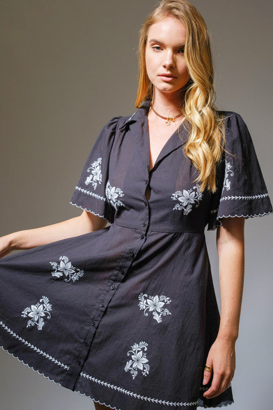 Midnight Bloom Dress