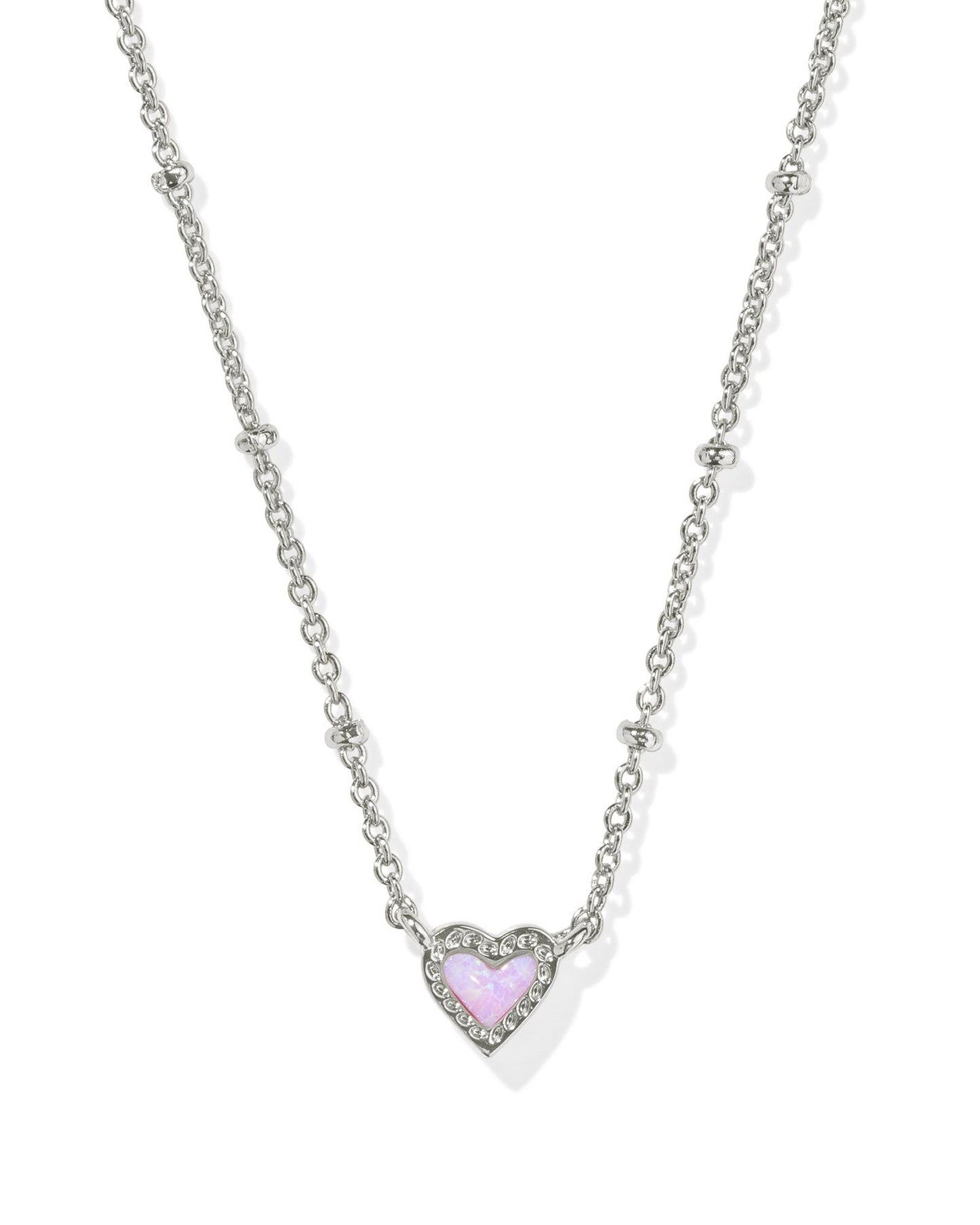 Mini Ari Heart Satellite Necklace (Multiple Colors)
