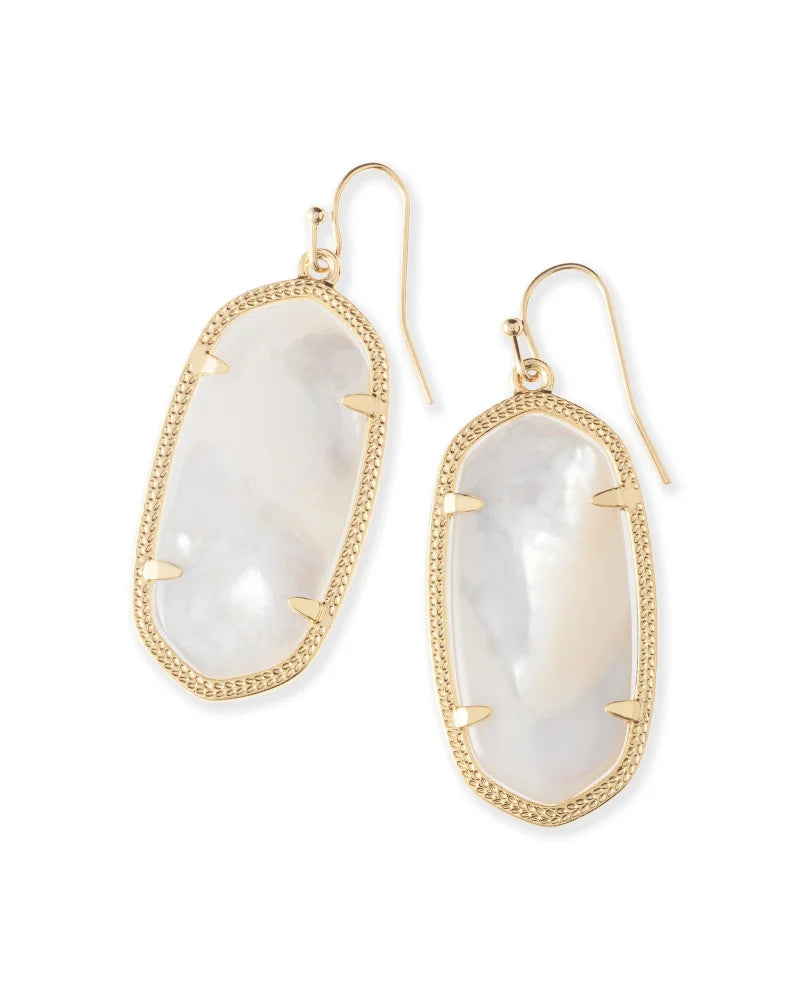Kendra Scott Gold Elle Drop Earrings(multiple colors)