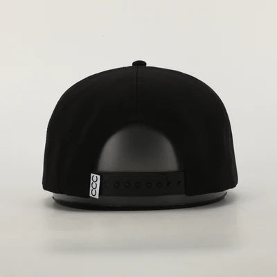 Cowboy Country Club GOLFER ROPED HAT BLACK