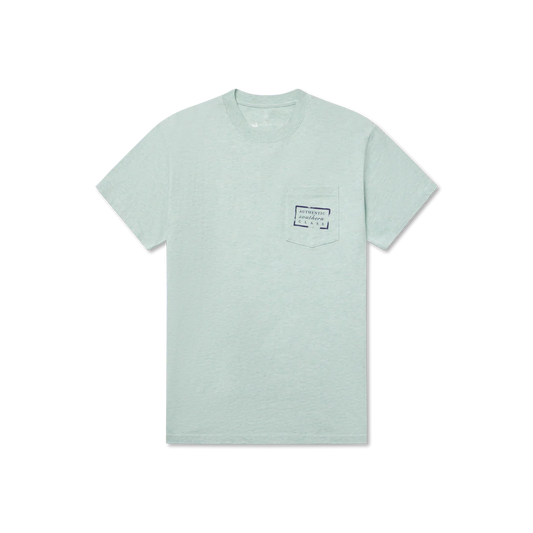 Southern Marsh Authentic Tee - Heathered Honey Dew