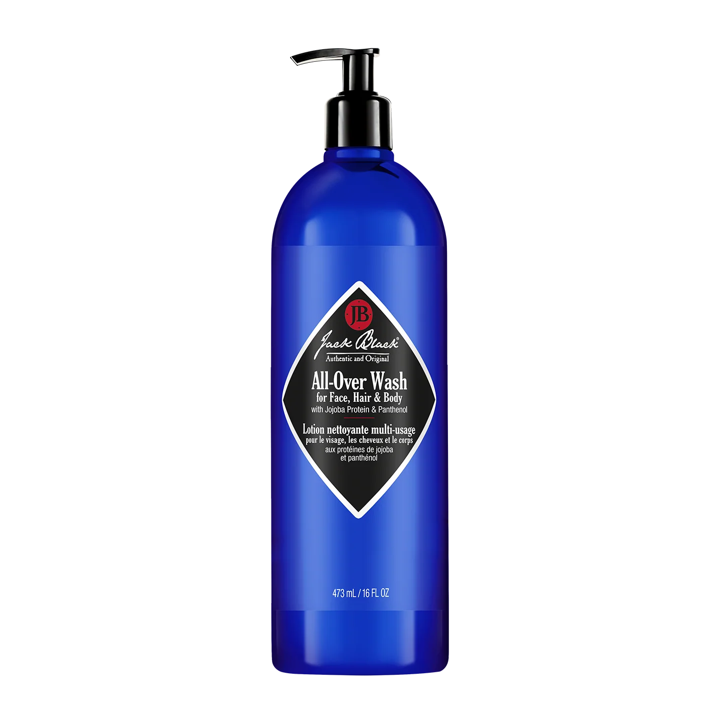 Jack Black All-Over Wash for Face, Hair & Body (10oz or 33oz)