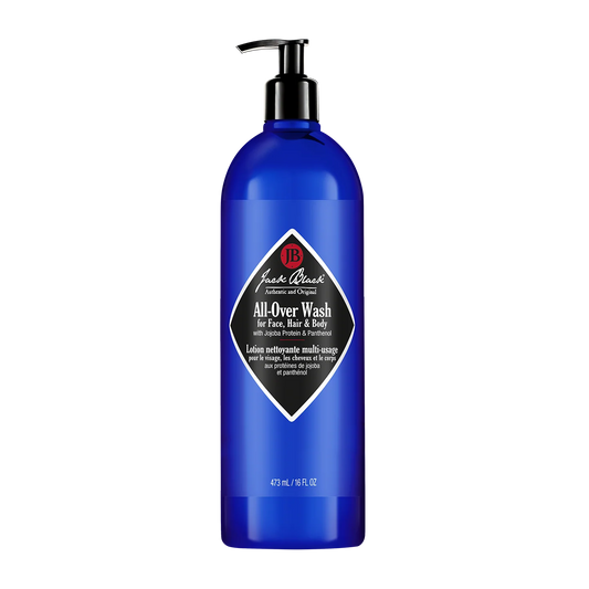 Jack Black All-Over Wash for Face, Hair & Body (10oz or 33oz)