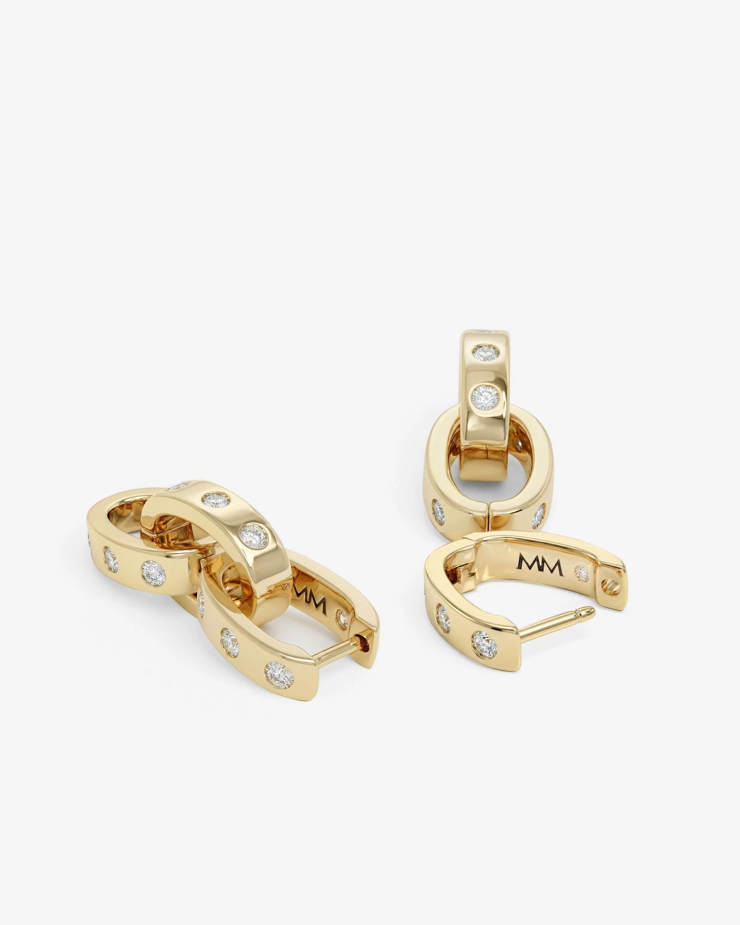 Melinda Maria Ashley Chain Convertible Earring Gold