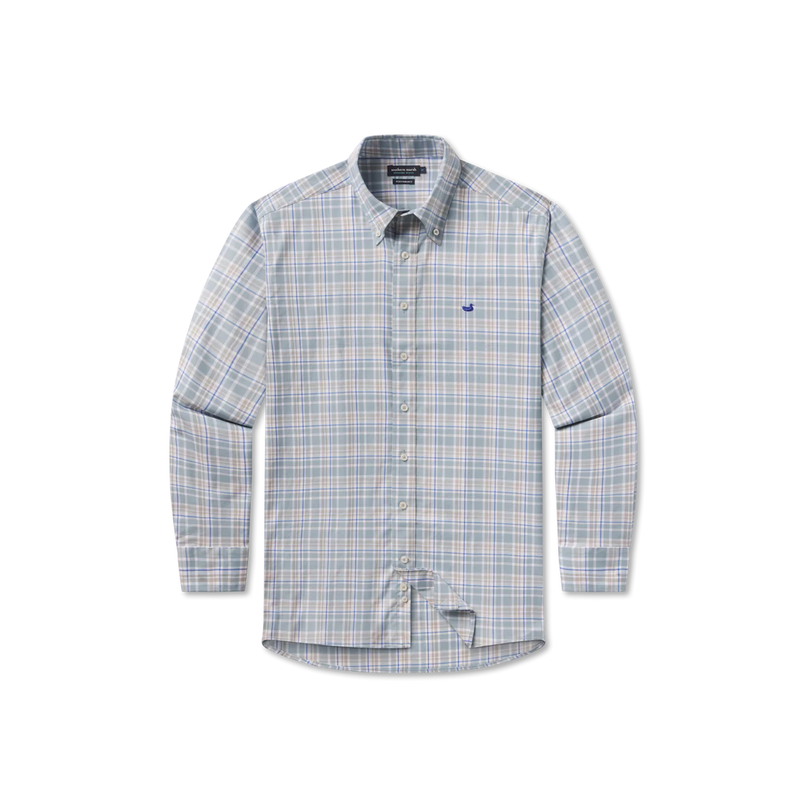Southern Marsh Grainger Performance Plaid Dress Shirt