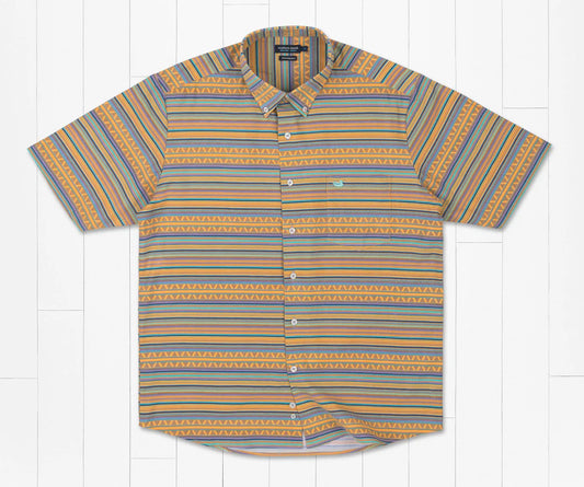 Yuma Performance Shirt - Pacific Stripe