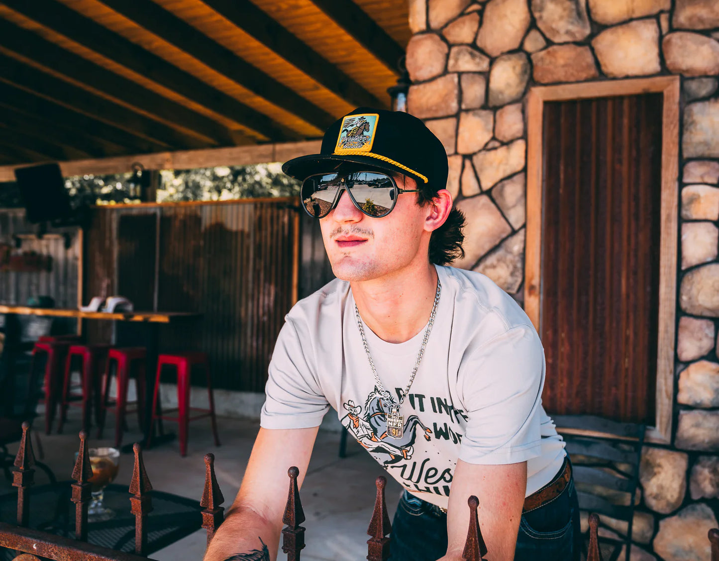 Lane Frost Ghost Rider Cap