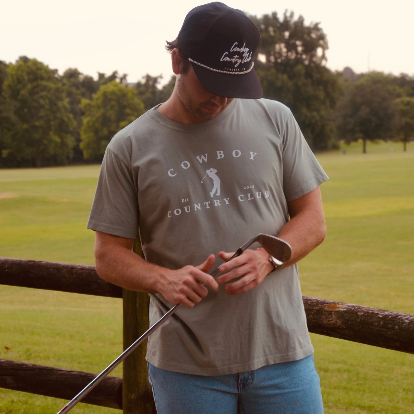 Cowboy Country Club GOLFER LOGO T-SHIRT