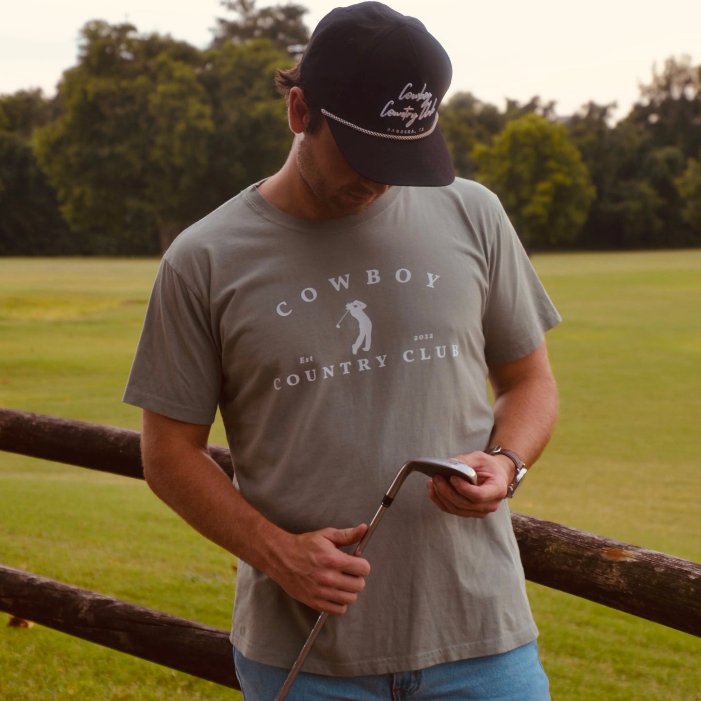 Cowboy Country Club GOLFER LOGO T-SHIRT