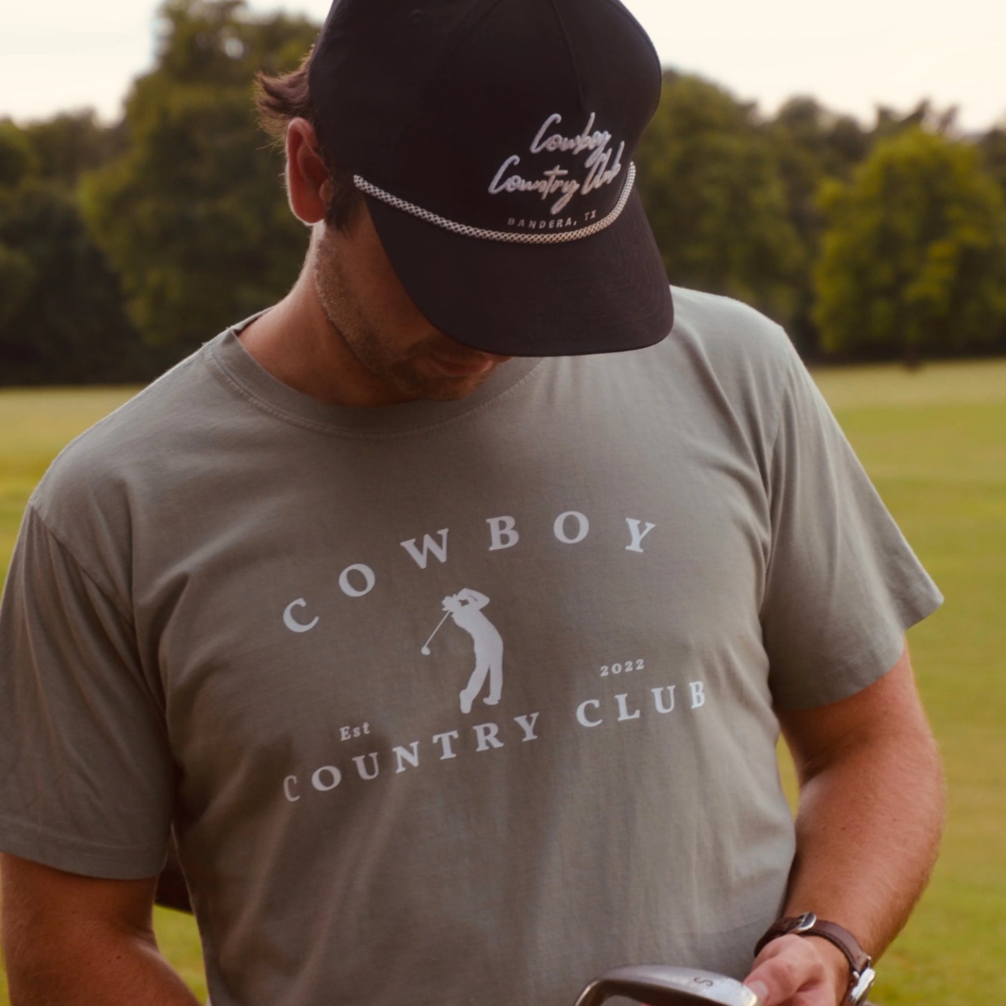 Cowboy Country Club GOLFER LOGO T-SHIRT