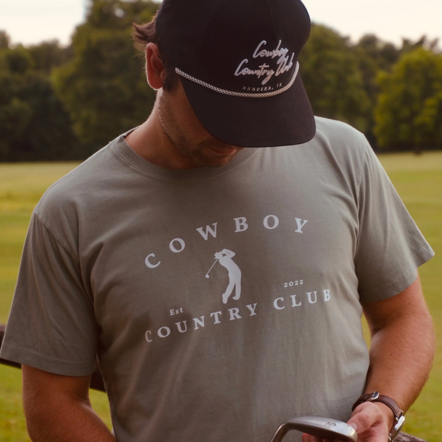 Cowboy Country Club GOLFER LOGO T-SHIRT