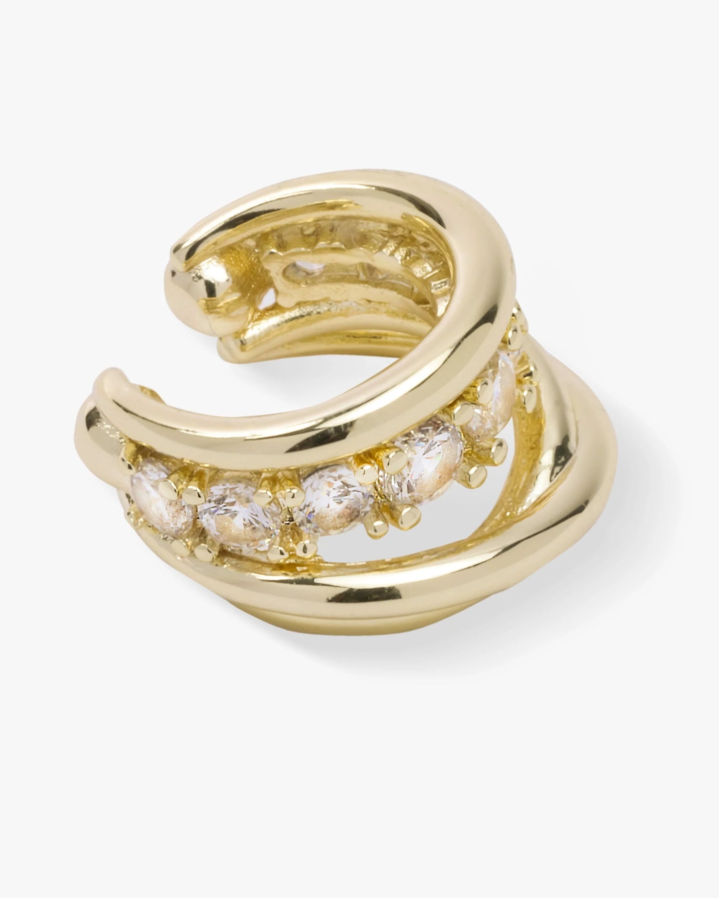 Melinda Maris Oh She Fancy Layered Diamond Ear Cuff