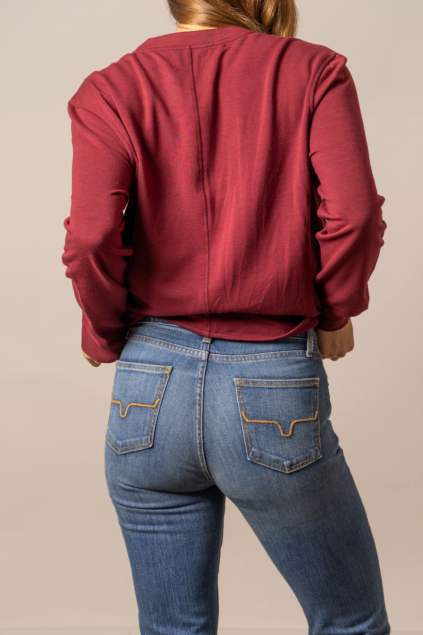 Kimes Ranch Elouise Henley Long Sleeve Top