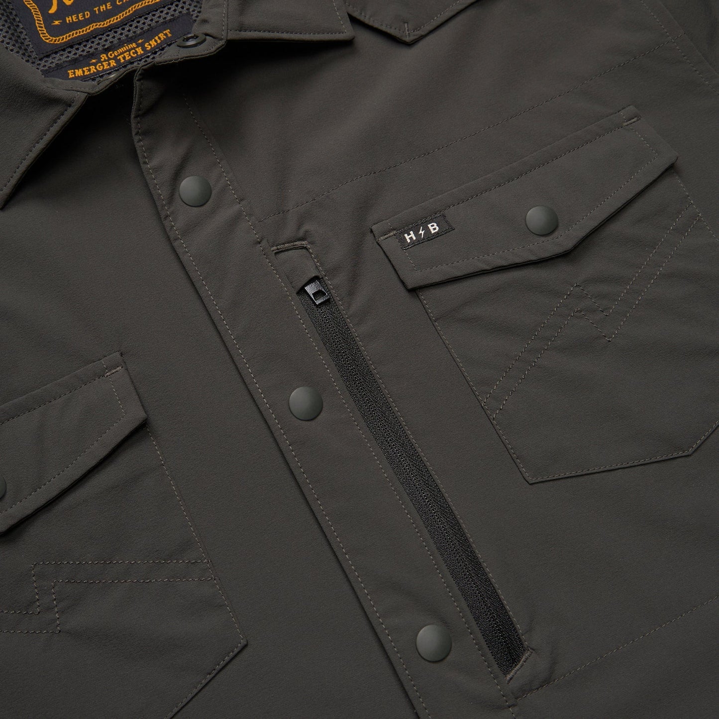 Howler Bros. Emerger Tech Longsleeve Antique Black