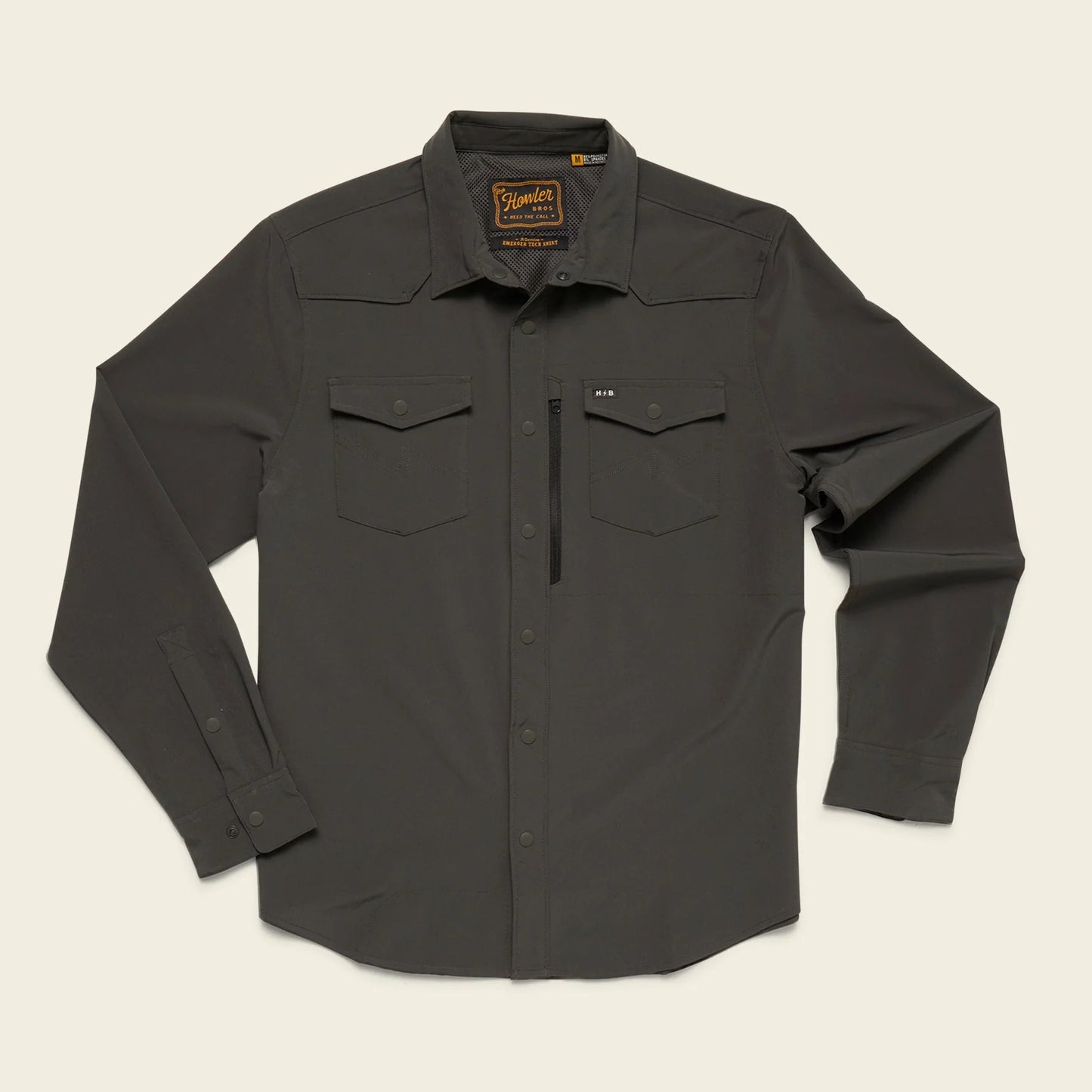 Howler Bros. Emerger Tech Longsleeve Antique Black