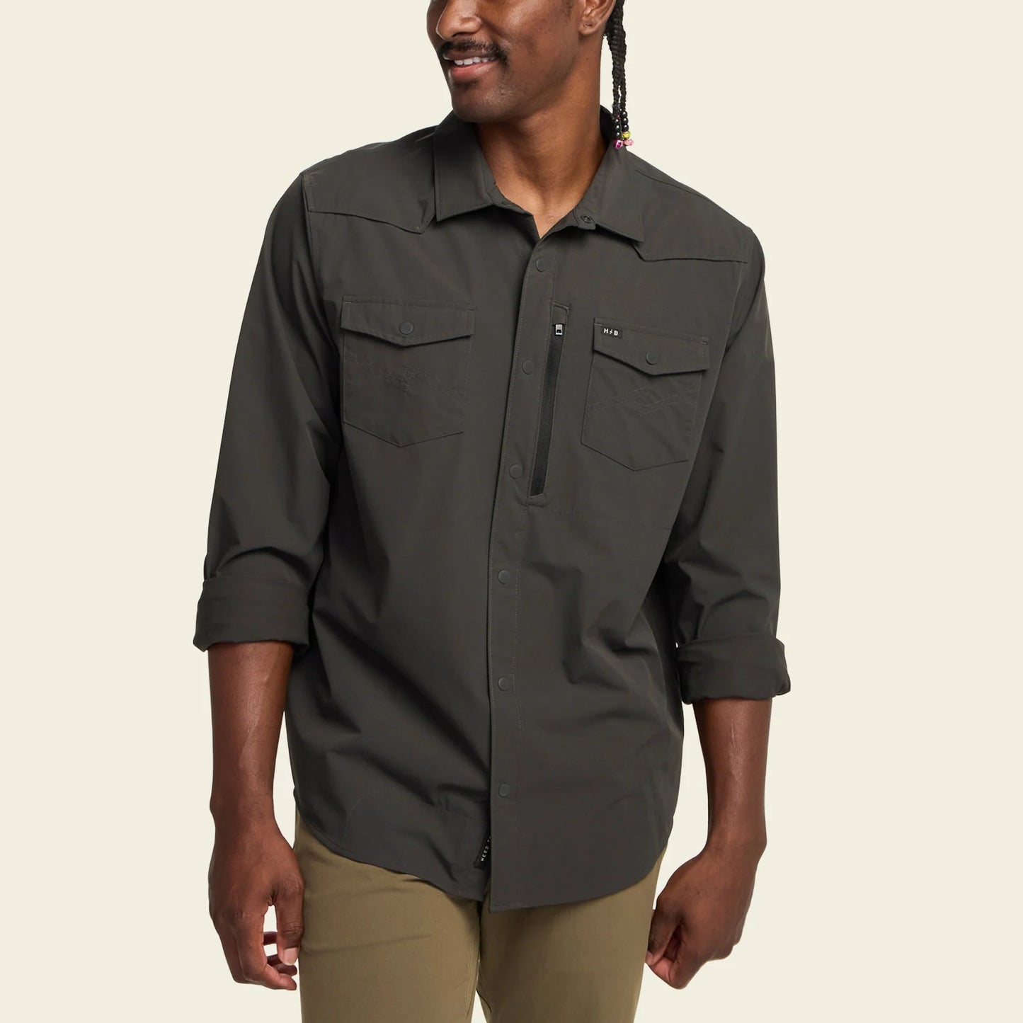 Howler Bros. Emerger Tech Longsleeve Antique Black