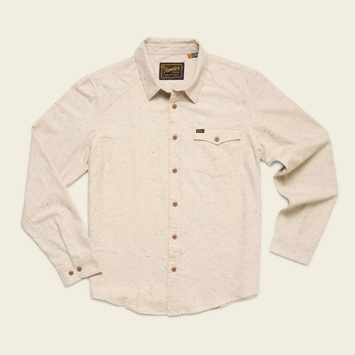 Howler Bros. La Grange Lightweight Flannel Speckled Sand