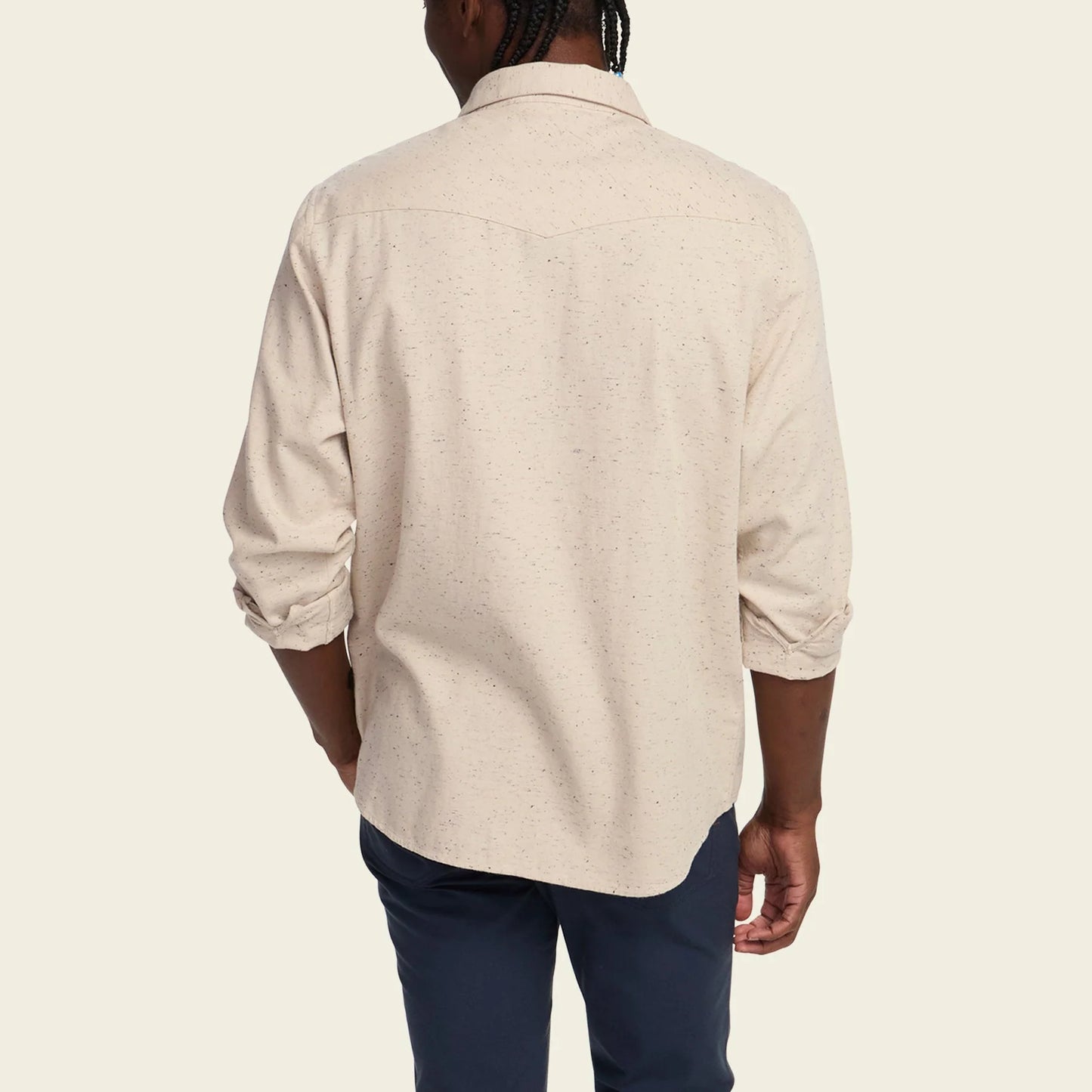 Howler Bros. La Grange Lightweight Flannel Speckled Sand