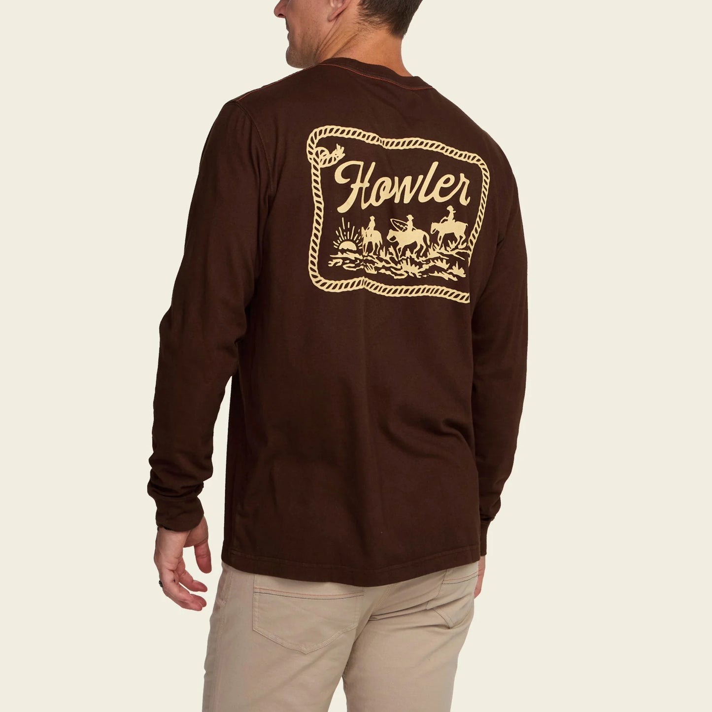 Howler Bros. Howler Posse Longsleeve Cotton T-Shirt