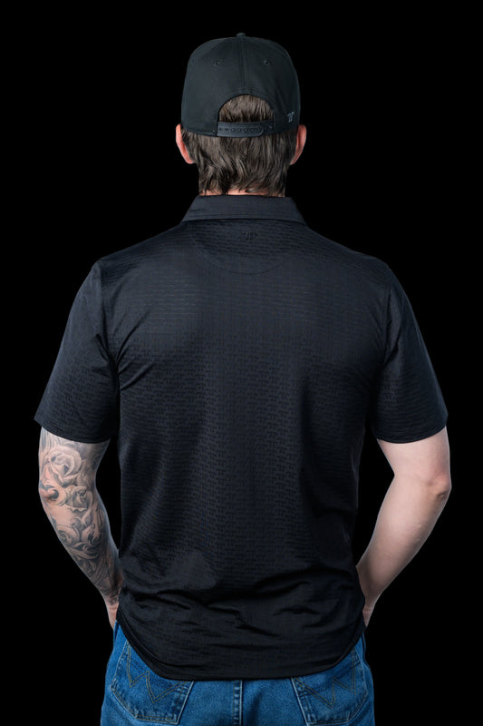 Ferrell Brand Polo-Laser Black